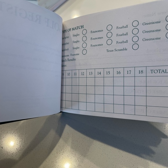 Authentic St. Andrew golf register - Picture 9 of 11